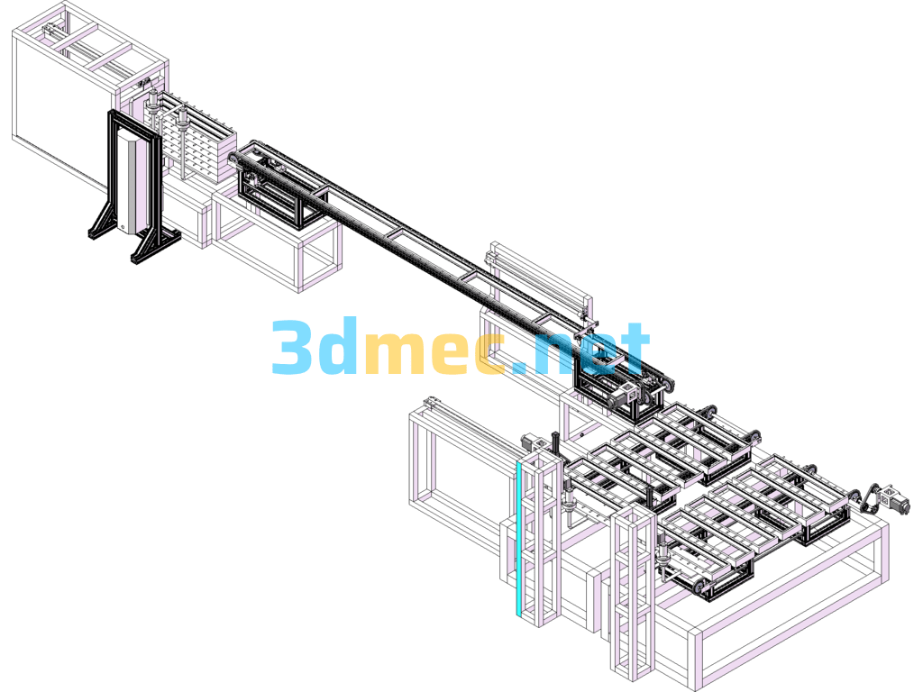 Food Processing Equipment SolidWorks 3D Model Free Download