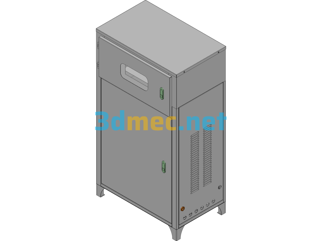 High-Pressure Spraying Host Artificial Fog Quarry Dust Dump Atomization Deodorization Fog Sen Equipment With Water Tank SolidWorks Source Files SolidWorks 3D Model Free Download