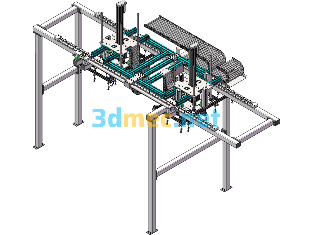 Aerial Transplanter SolidWorks 3D Model Free Download