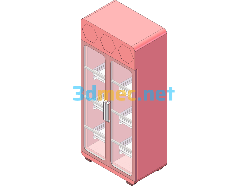 Flower Vending Machine SolidWorks 3D Model Free Download