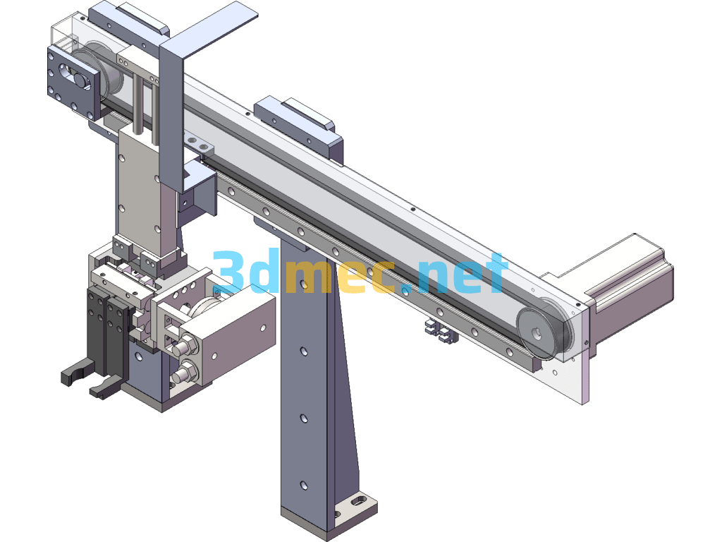 All Kinds Of Cylinder Structure Clamping And Picking Up The Material Up And Down The Material Handling And Transferring The Load Of The Drawing Of The Whole Book SolidWorks 3D Model Free Download