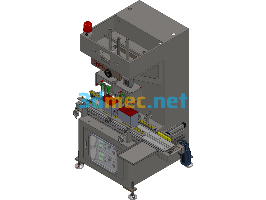 Automatic High Voltage Short Circuit Tester SolidWorks 3D Model Free Download