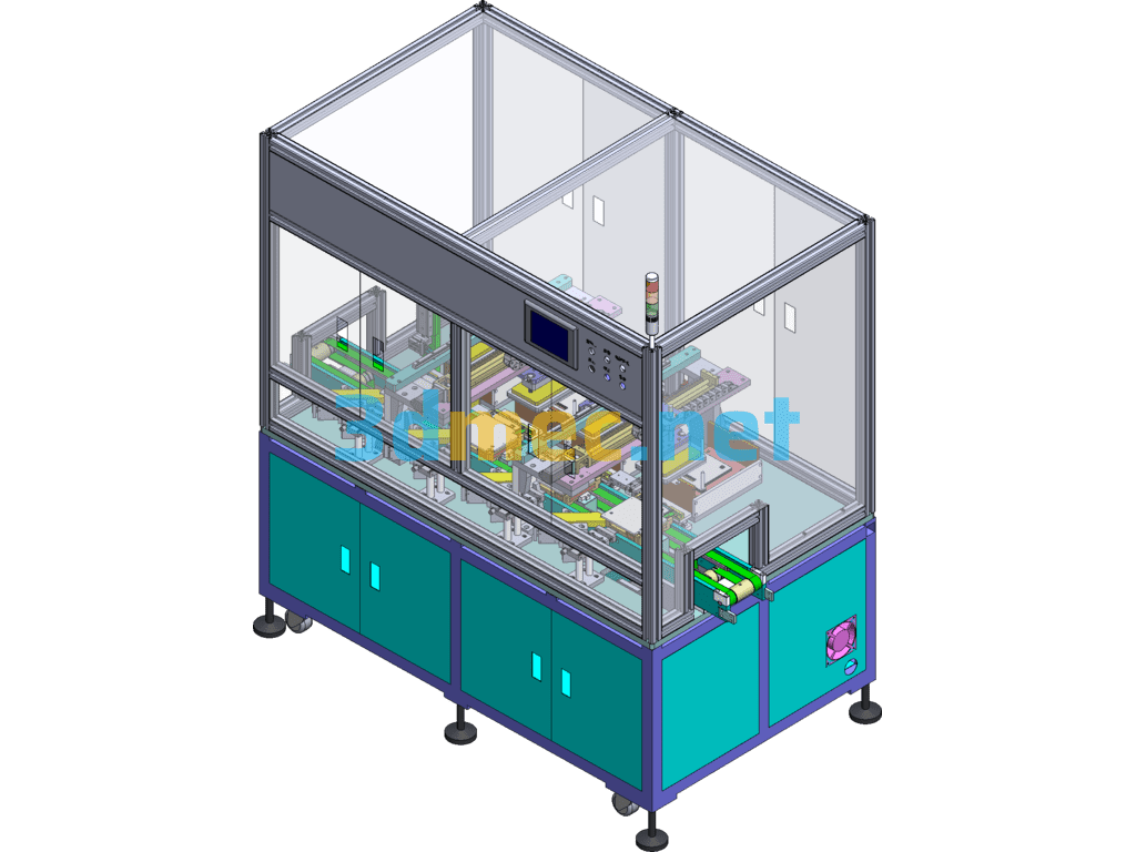 A Kind Of VHB Adhesive Equipment SolidWorks 3D Model Free Download