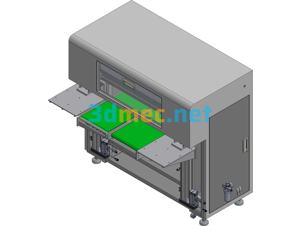 PCB Counting Machine Exported 3D Model Free Download