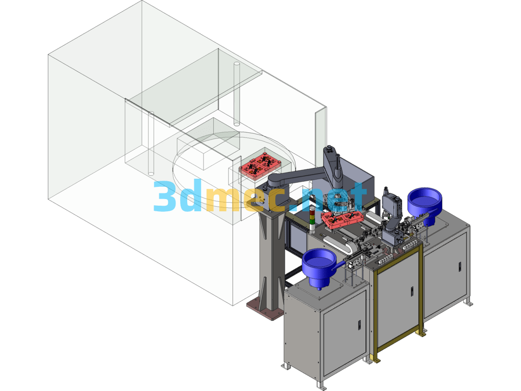 C519 Reed Automatic Loading SolidWorks 3D Model Free Download