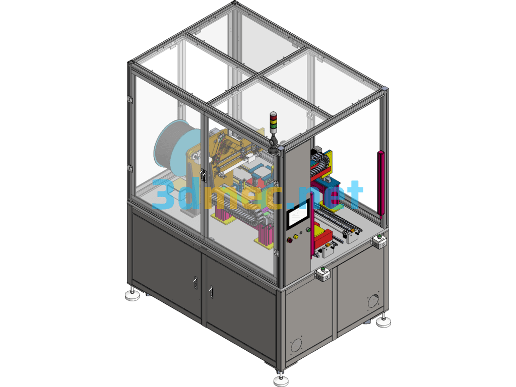 TV Box Auto Attachment SolidWorks 3D Model Free Download
