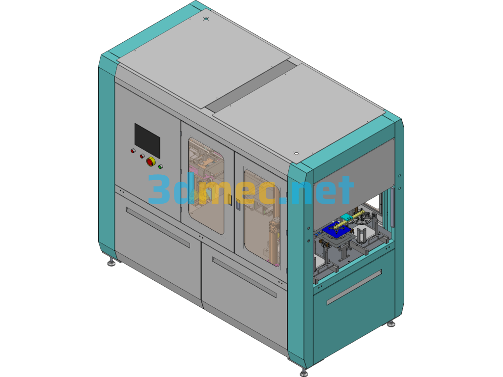 Wafer Transfer Equipment Exported 3D Model Free Download