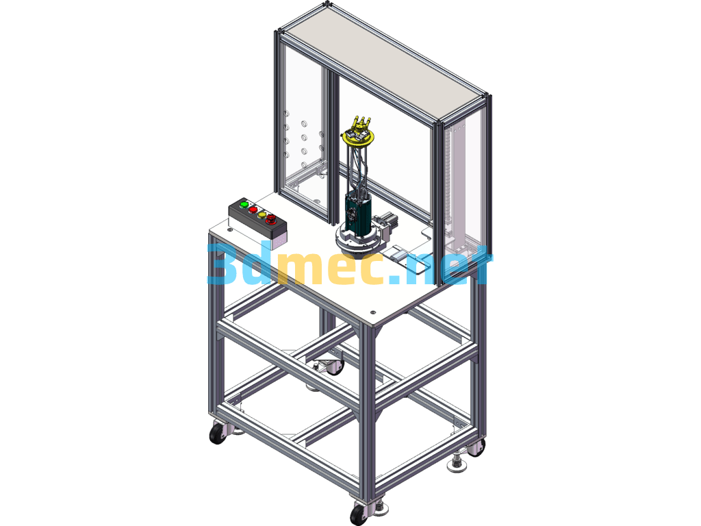 Oil Pump Tester SolidWorks 3D Model Free Download