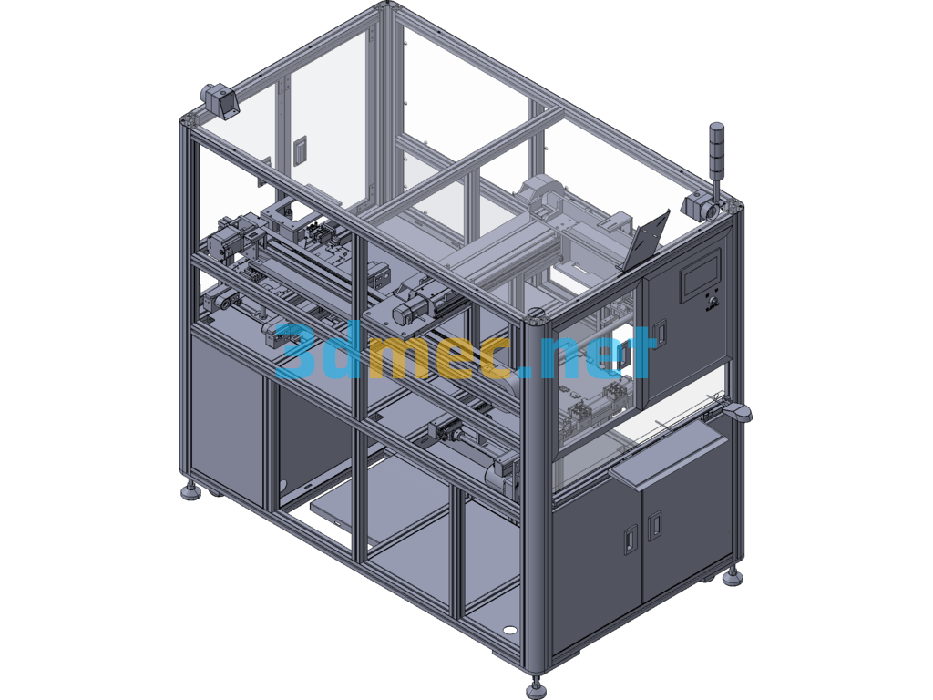 Carrier Separator Exported 3D Model Free Download