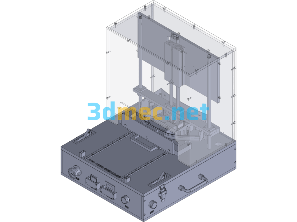 Attachment Pressure Holding Fixtures Exported 3D Model Free Download