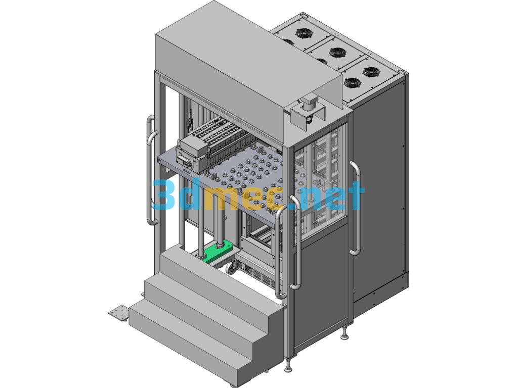 Forklift SolidWorks 3D Model Free Download