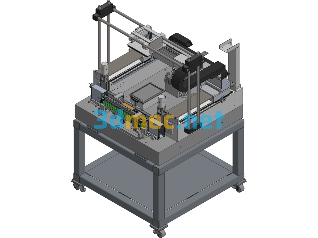 Automatic Tray Loading Machine For Tray Exported 3D Model Free Download