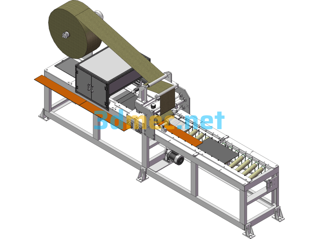 YHTB2 Yihua Taping Machine SolidWorks 3D Model Free Download