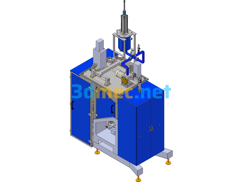 Filling Sachet Margarine Machine SolidWorks 3D Model Free Download