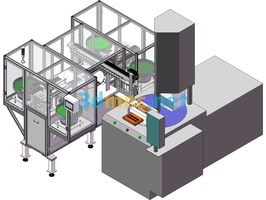 Automatic Terminal Feeder For Injection Molding Machines SolidWorks 3D Model Free Download