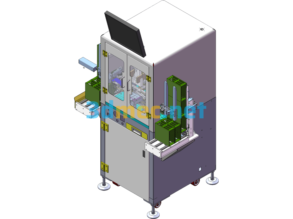 High Speed Dispenser, LED Semiconductor Dispenser SolidWorks 3D Model Free Download