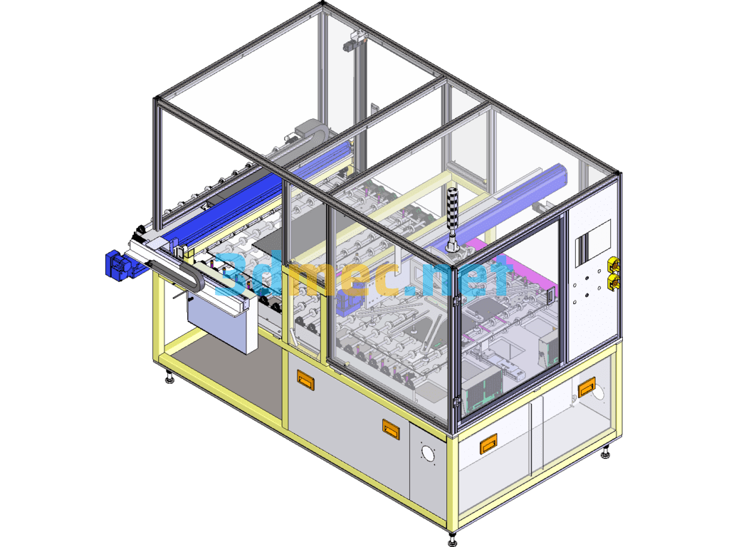 47" Panel Reversing Shifter SolidWorks 3D Model Free Download