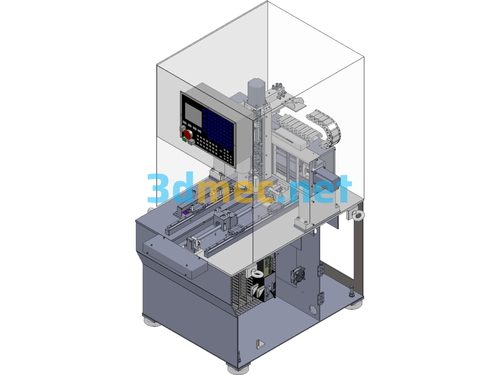Flat Surface Machining CNC SolidWorks 3D Model Free Download