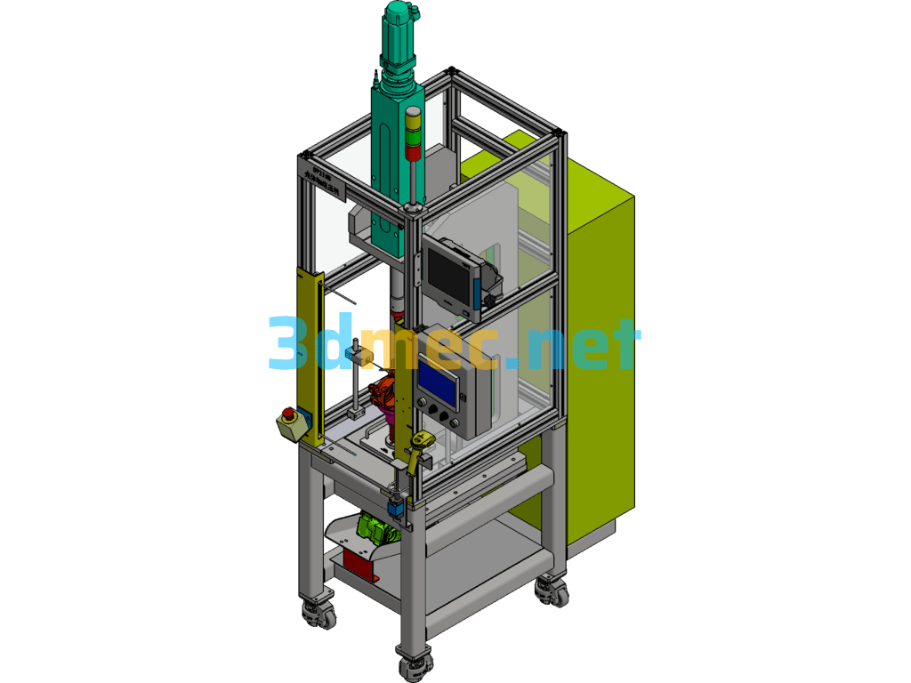 OP210B Shell Pressure Bearing Assembly Inventor 3D Model Free Download