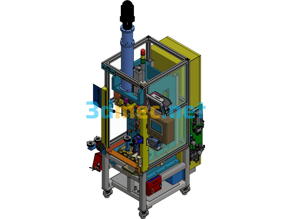 OP30 Input Shaft, Torsion Bar Presses Inventor 3D Model Free Download